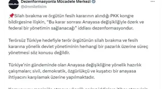 DMM'den PKK İddialarına Yanıt: Dezenformasyon Açıklaması