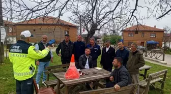 Kırklareli Jandarma Ekipleri Traktör Sürücülerini Bilgilendirdi