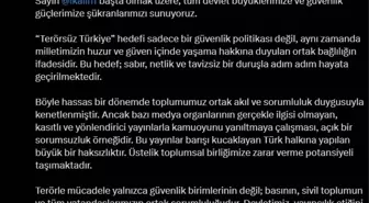 RTÜK Başkanı Şahin: 'Terör örgütü PKK'nın fesih kararına ilişkin yanıltıcı yayınlar sorumsuzluktur'
