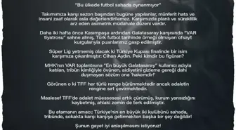 Trabzonspor'dan Türkiye Kupası Finali Hakem Atamasına Sert Tepki