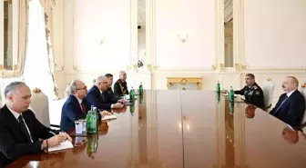 Aliyev, Milli Savunma Bakanı Güler'i kabul etti