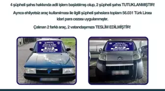 Bingöl'de Oto Hırsızlığı Operasyonu: 6 Şüpheli Yakalandı