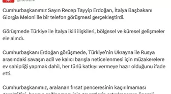 Cumhurbaşkanı Erdoğan, İtalya Başbakanı Meloni ile görüştü