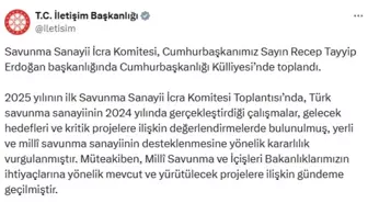 Savunma Sanayii İcra Komitesi Toplantısı Yapıldı