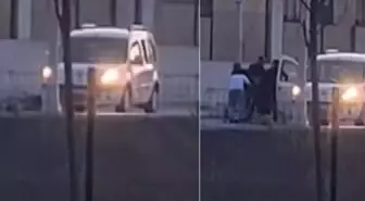 Drift atarken arkadaşını camdan aşağı düşürdü