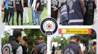 Elazığ'da Okul Önleri Denetlendi