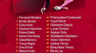 Galatasaray, Ziraat Türkiye Kupası Finali İçin Gaziantep'e Gitti