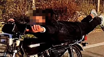 Kahramanmaraş'ta Tehlikeli Motosiklet Şovu: Sürücüye 19 Bin Lira Ceza