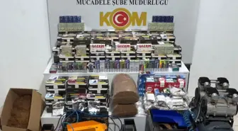 Samsun'da Kaçak Tütün Operasyonu