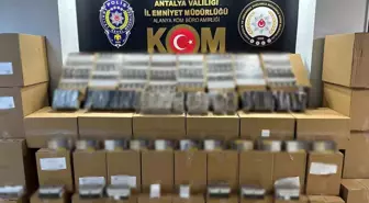 Antalya'da Kaçakçılık Operasyonları: 11 Şüpheli Hakkında İşlem Yapıldı