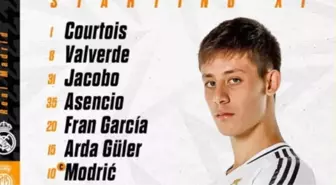 Arda Güler Real Madrid Mallorca maçında oynuyor mu, Arda Güler ilk 11'de mi?
