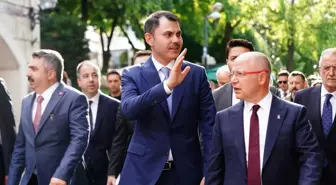 Bakan Kurum Bursa Çarşı Esnafını Ziyaret Etti ve Projeyi İnceledi
