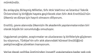 Emine Erdoğan'dan Sıfır Atık Enstitüsü paylaşımı