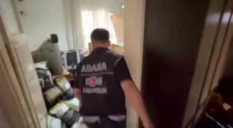Adana'da Kaçak Tütün ve Sigara Operasyonu: Bir Şüpheli Tutuklandı