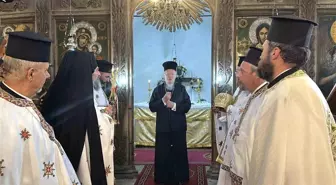 Fener Rum Patriği Bartholomeos, Gökçeada'da Yeni Papazı Törende Karşıladı