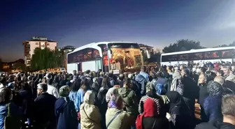 Afyonkarahisar'dan 66 Hacı Adayı Kutsal Topraklara Uğurlandı