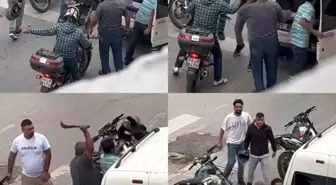 Mersin'de Trafikte Budama Bıçağıyla Saldırı Girişimi