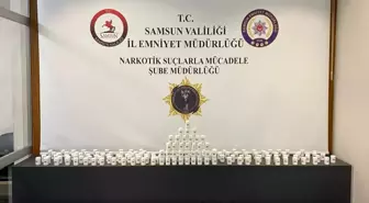 Samsun'da Uyuşturucu Operasyonu: 14 Bin 408 Sentetik Hap Ele Geçirildi