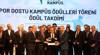Spor Dostu Kampüs Sertifika Töreni, Rize'de düzenlendi