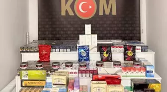 TEM Otoyolunda Kaçak Tütün ve Çay Ele Geçirildi