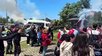 Zonguldak'ta Engelliler Haftası'nda Temsili Asker Uğurlama Konvoyu