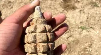 Polatlı'da 104 Yıllık El Bombası Bulundu