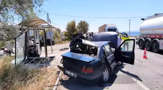 Ayvalık'ta Zincirleme Trafik Kazası: 4 Yaralı