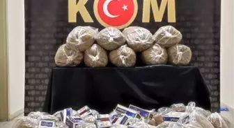 Bayburt'ta Kaçak Tütün Operasyonu: 180 Kilogram Tütün Ele Geçirildi