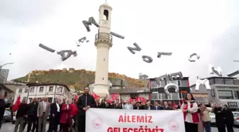 Bayburt'ta Aile Yılı Kortej Yürüyüşü Düzenlendi