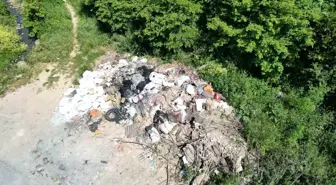 Arnavutköy'deki Ormanlık Alanlar Kaçak Dökümle Kirleniyor