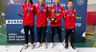 Erzincanlı Sporcular Badminton Şampiyonası'nda Başarı Elde Etti