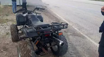 Adıyaman'da ATV Devrildi, 2 Yaralı