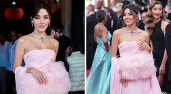 Hande Erçel Cannes Film Festivali'nde ne giydi? Hande Erçel'in elbisesi ne kadar?