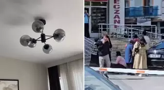 Konya'da büyük paniğe neden olan deprem anı kamerada