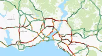 Trafik durumu haritası (CANLI) 15 Mayıs İstanbul'da trafik yoğunluğu yüzde kaç?