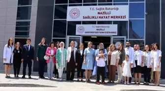 Aydın Valisi'nin Eşi Ayşegül Canbolat, Nazilli Sağlıklı Hayat Merkezi'ni Ziyaret Etti