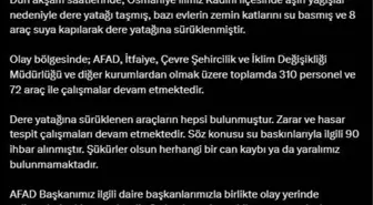 Osmaniye'de Aşırı Yağışlar Sel Felaketi Yaratmadı