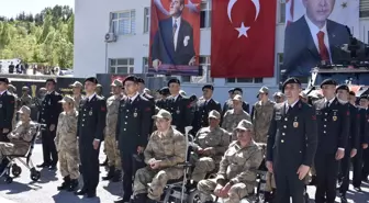 Bitlis'te özel gereksinimli bireyler için bir günlük askerlik hizmeti düzenlendi