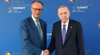 Cumhurbaşkanı Erdoğan, Almanya Başbakanı Merz ile görüştü