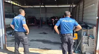 İskenderun'da Oto Yıkama ve Otopark İşletmelerine Denetim