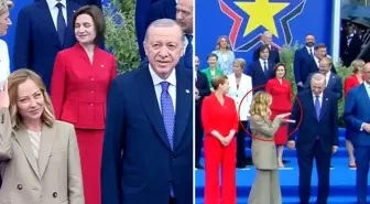 Zirvede yan yana gelen Erdoğan ile Meloni arasında dikkat çeken diyalog