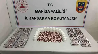 Manisa'da Uyuşturucu Operasyonu: 1.637 Sentetik Hap Ele Geçirildi