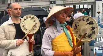 Japon Barış Elçisi İstanbul'da Dua Etti