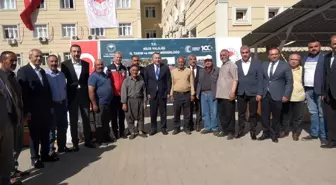 Kilis'te Çiftçilere Makine ve Ekipman Desteği