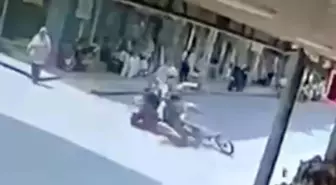 Turgutlu'da Motosiklet Kazasında 2 Yaralı