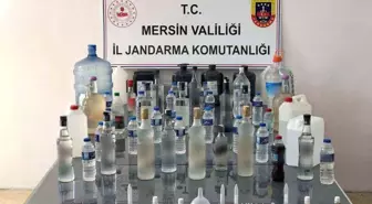 Mersin'de 127 Litre Sahte İçki Ele Geçirildi