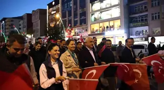 Muş'ta meşaleli gençlik yürüyüşü düzenlendi