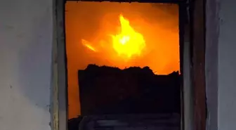 Amasya'da Evde Yangın Paniği