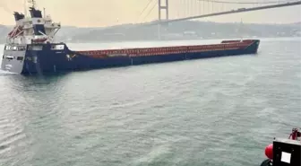 AZOV FORWARD Gemisi İstanbul Boğazı'nda Dümen Arızası Geçirdi