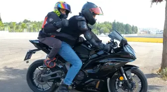 Engelli Milli Halterci İsmail Zeki Korkmaz'ın Motosiklet Hayali Gerçekleşti